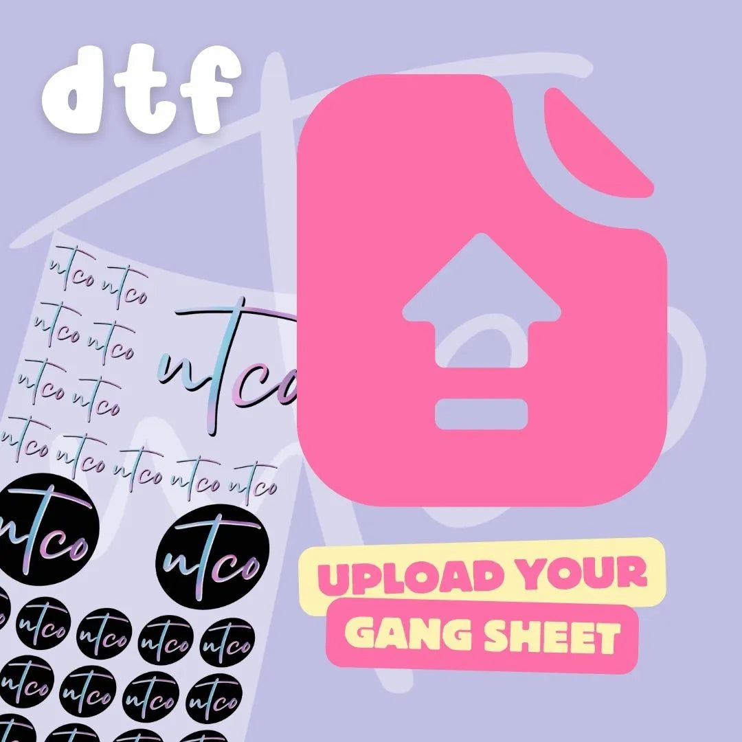 Upload your DTF Gang Sheet