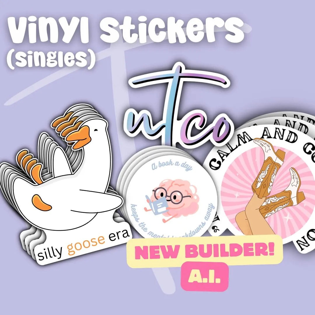 Vinyl Stickers by Volume