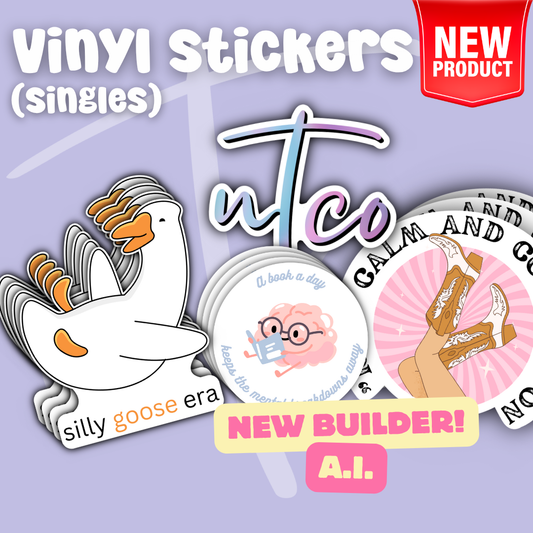 Vinyl Stickers by Volume
