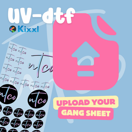 Upload your UV-DTF Gang Sheet
