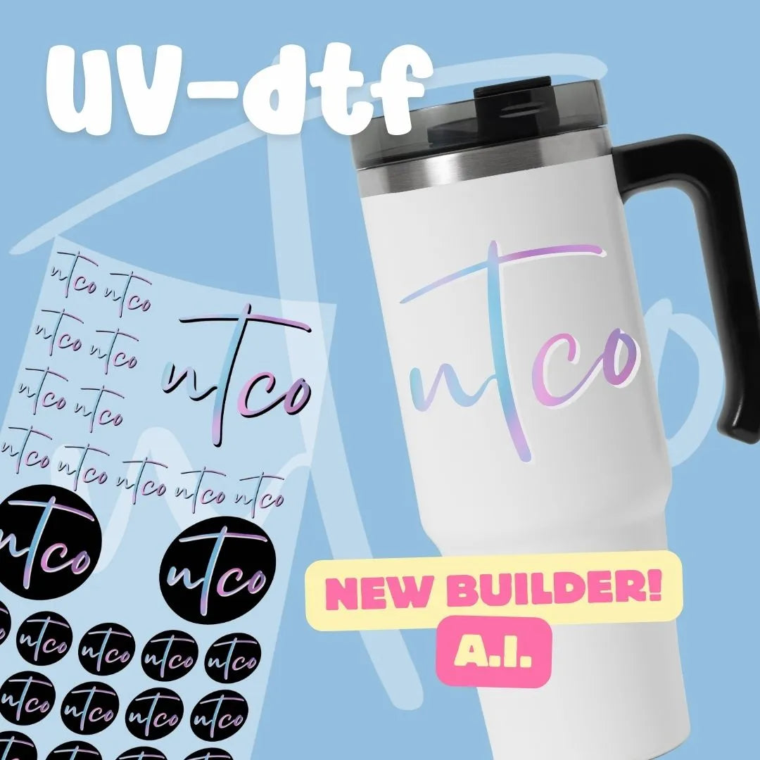 Build your UV-DTF Gang Sheet