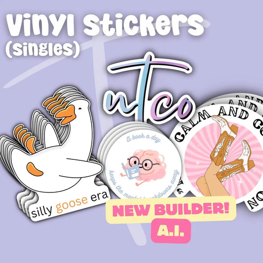 Vinyl Stickers by Volume